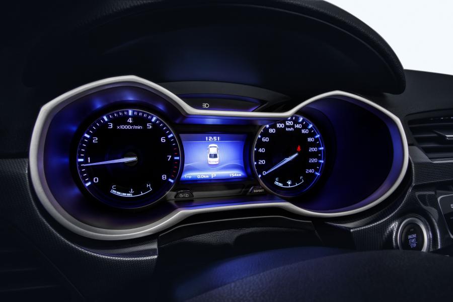 Панель приборов Geely Emgrand 7 2018 года  (CIS) (фото 6 из 13)